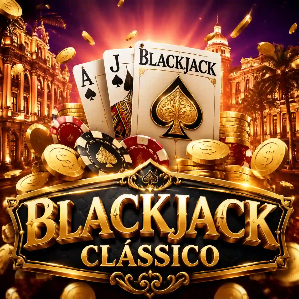 Mesa de blackjack ao vivo com cartas distribuídas e fichas de aposta no n28